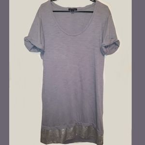 👗Banana Republic👗Gray Sheath Sequined Dress👗